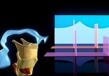 source-filter theory 3D animation formant